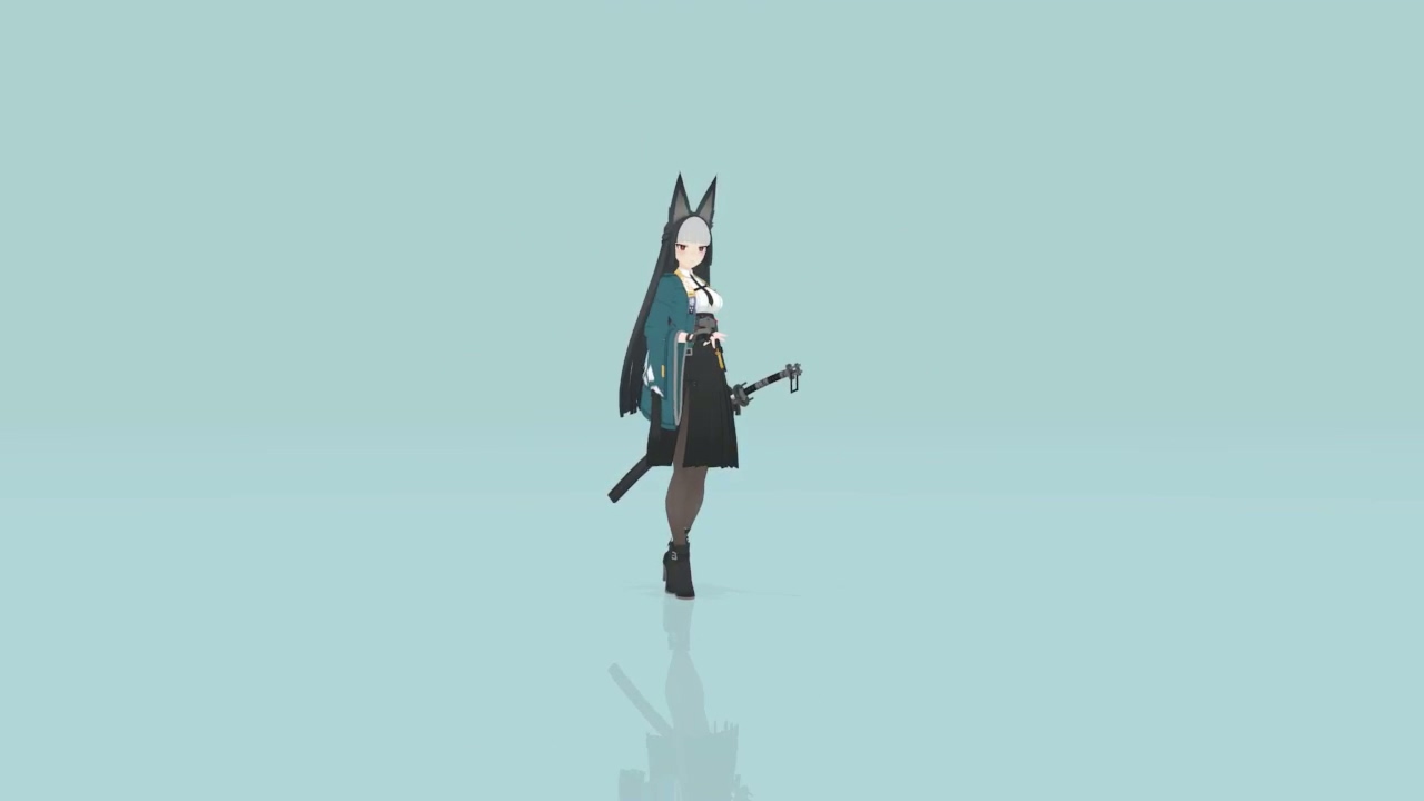 雅_前冲拔刀二连（收刀动作）