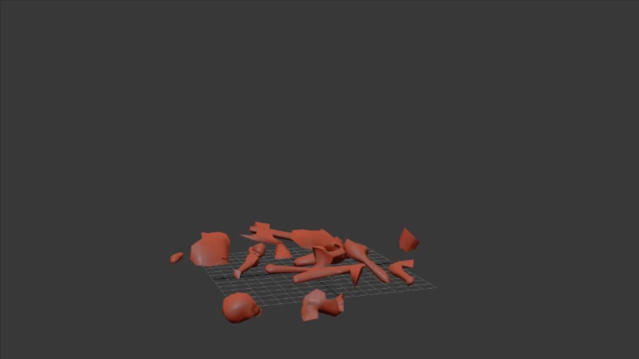 骷髅_死亡碎成一地