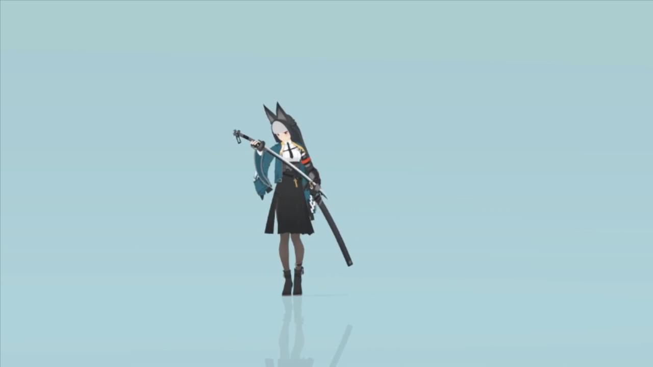 雅_前冲横斩弹反（收刀动作）