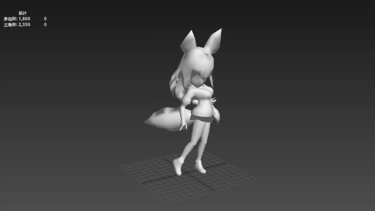 兔子女_拍灰休闲