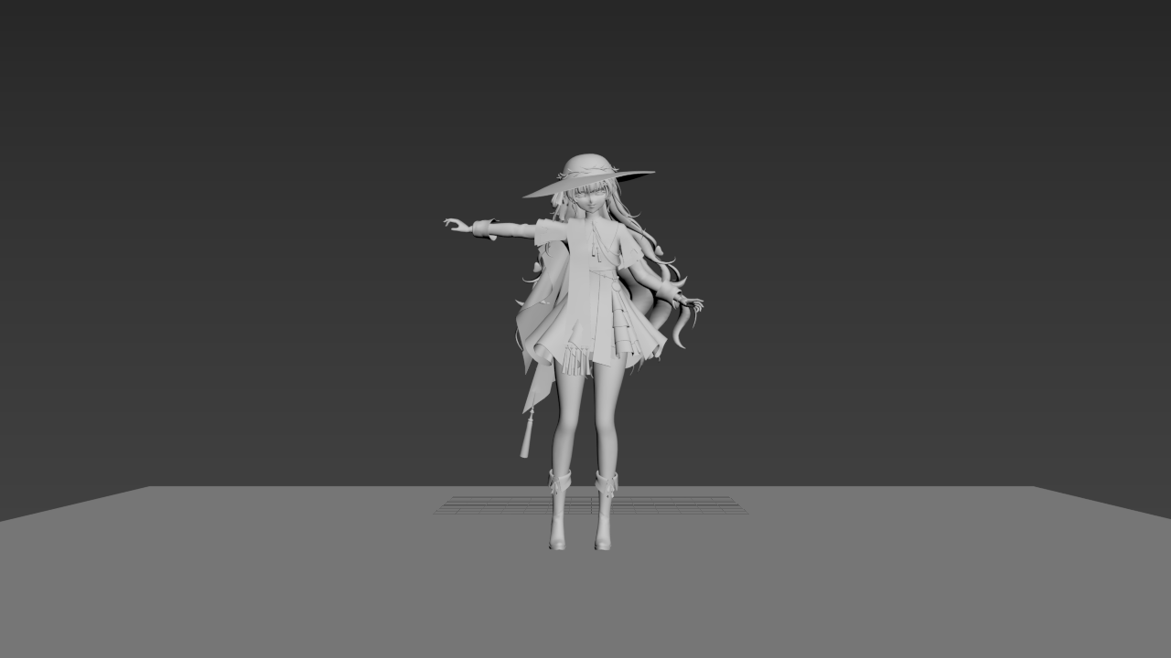 二次元女孩_旋转飞行入场 - 动作讨论区
