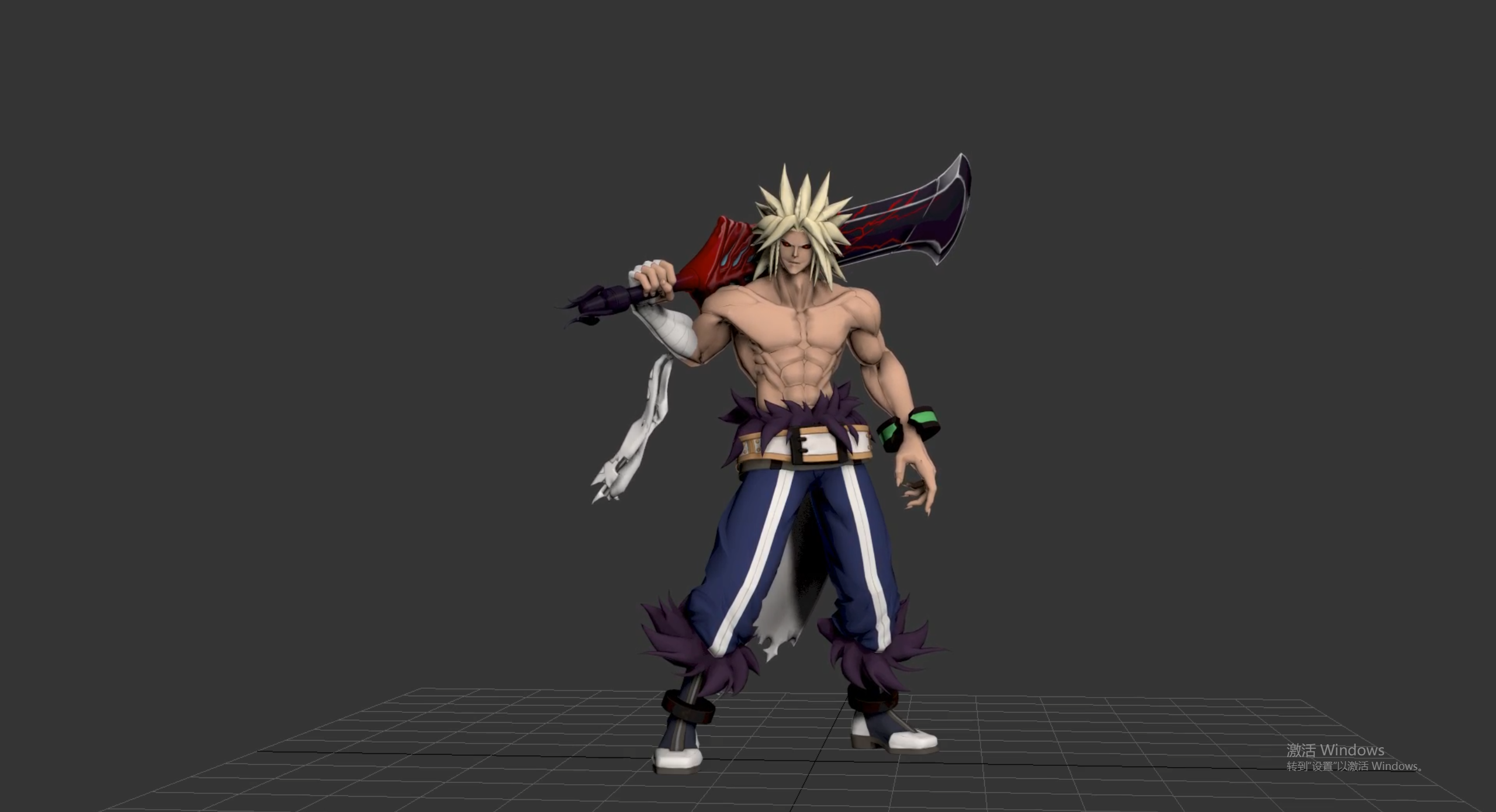 狂战士_待机（带武器）