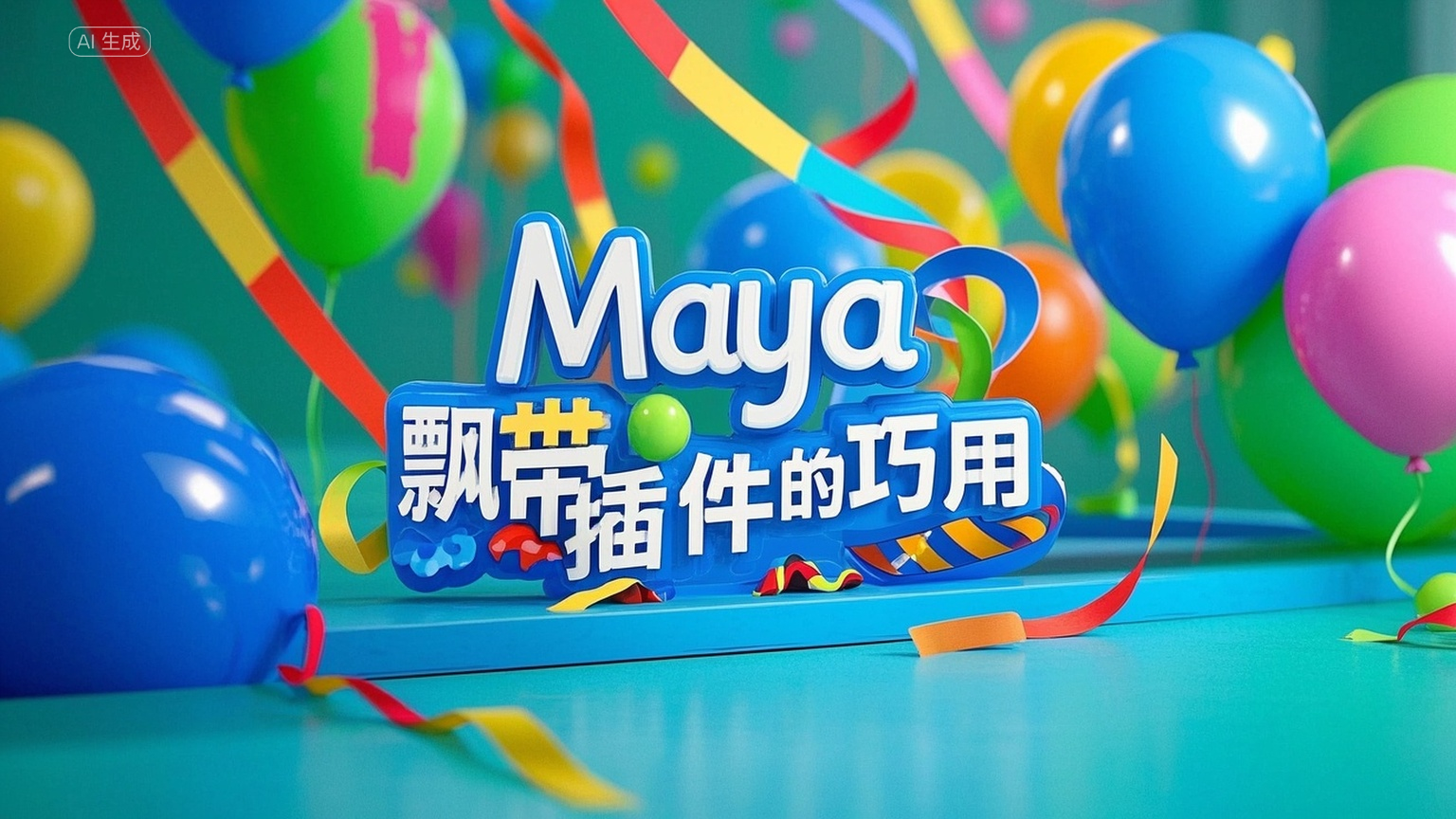 Maya飘带插件的巧用