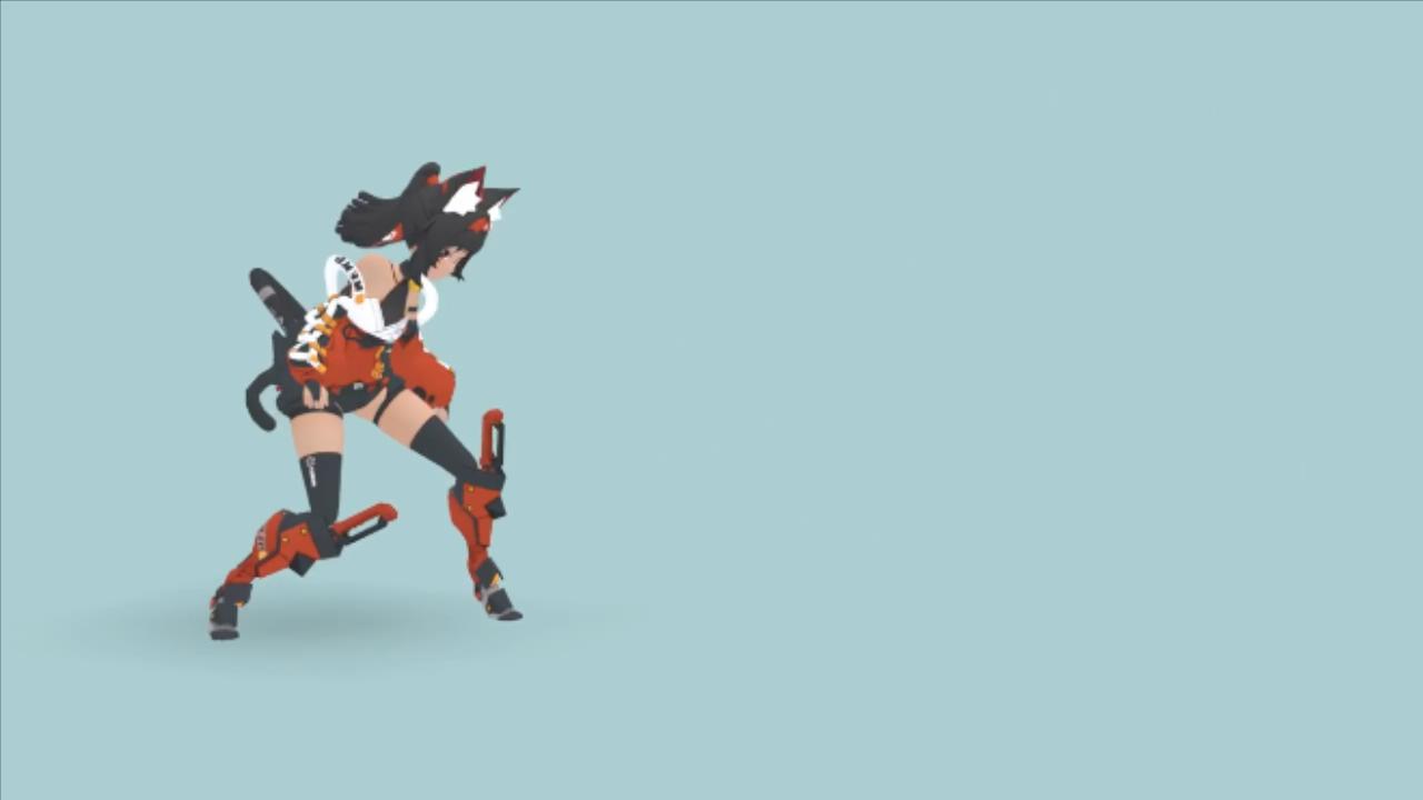 猫女茜莉_前受击击退